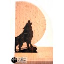 Bookends: Wolf / Home decor