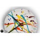 Clocks: Clock Artclock : Splash / Home decor