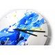 Clocks: Clock Artclock: Blue Sky / Home decor