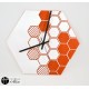Clocks: Clock: HoneyComb / Home decor
