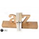 Bookends: A-Z bookend (pair of) - inside / Home decor