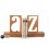 A-Z bookend (pair of) - outside